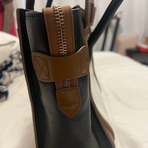 Celine Tricolor Leather Luggage  Tote Bag - Picture 3 of 10